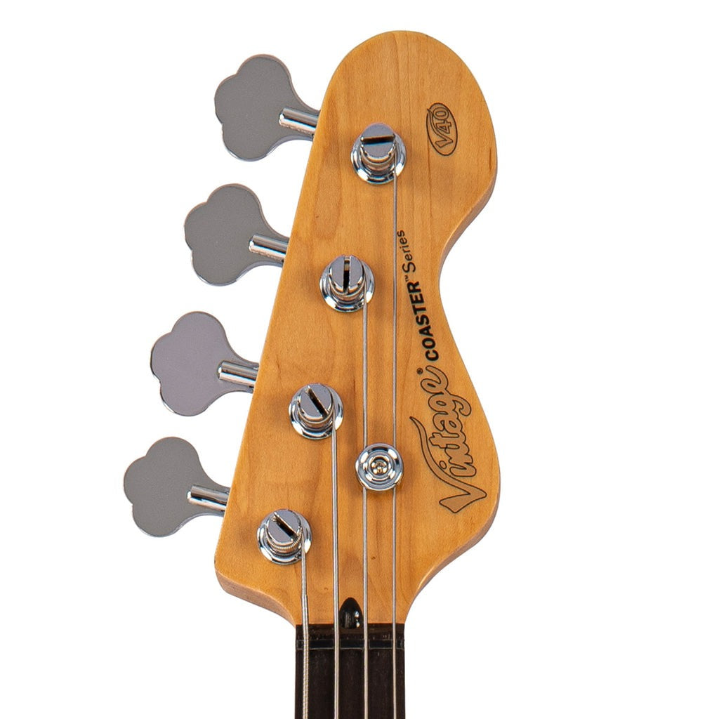 Đàn Guitar Bass Vintage V40 Coaster Series, Vintage White