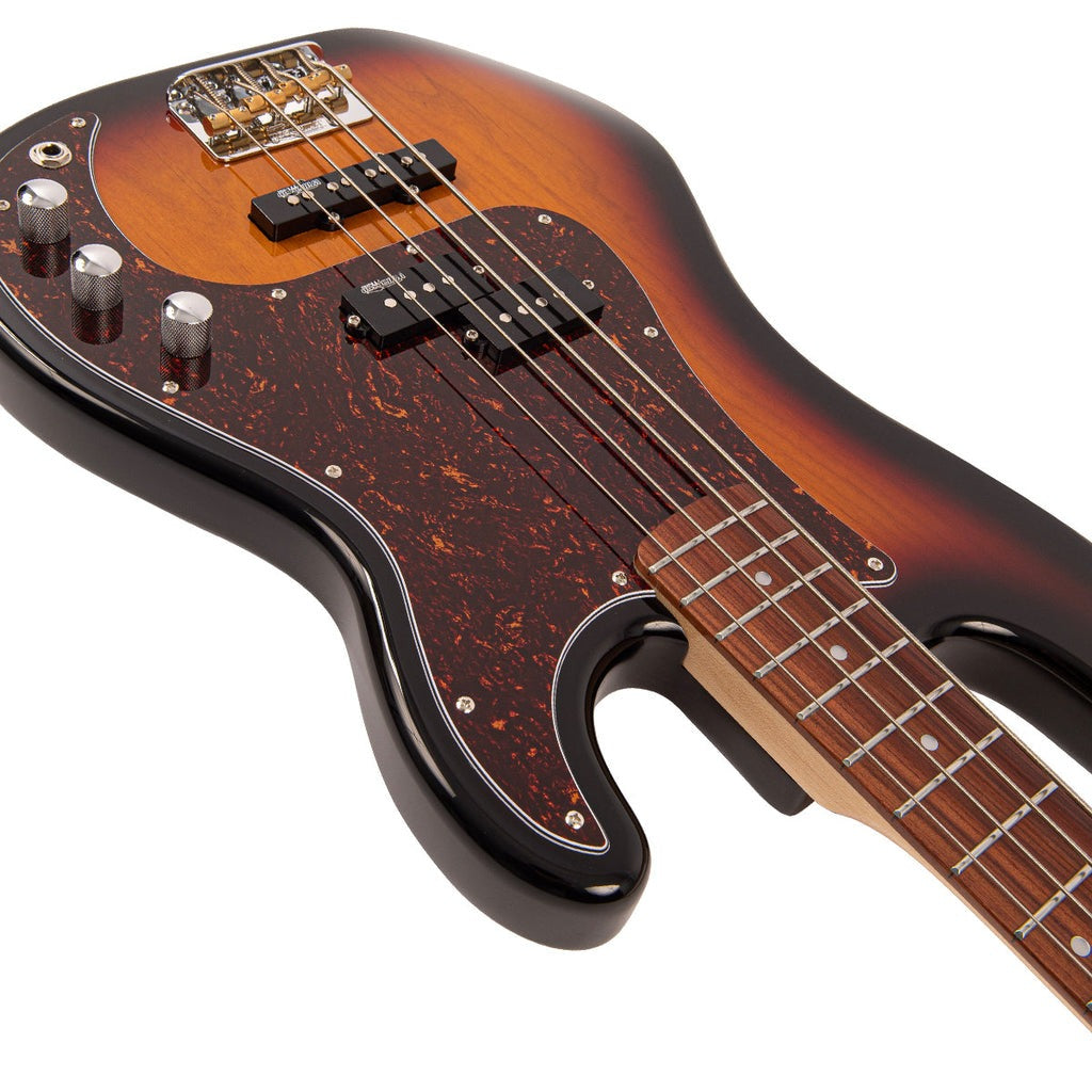Đàn Guitar Bass Vintage V42 ReIssued, 3 Tone Sunburst