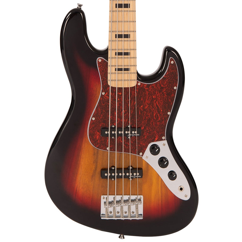 Đàn Guitar Bass Vintage V495 Coaster Series, 3 Tone Sunburst
