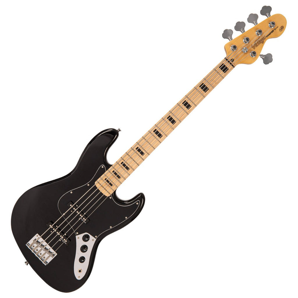 Đàn Guitar Bass Vintage V495 Coaster Series, Boulevard Black