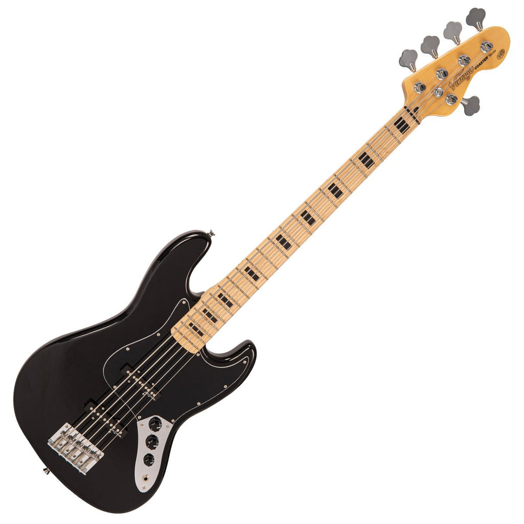 Đàn Guitar Bass Vintage V495 Coaster Series, Boulevard Black