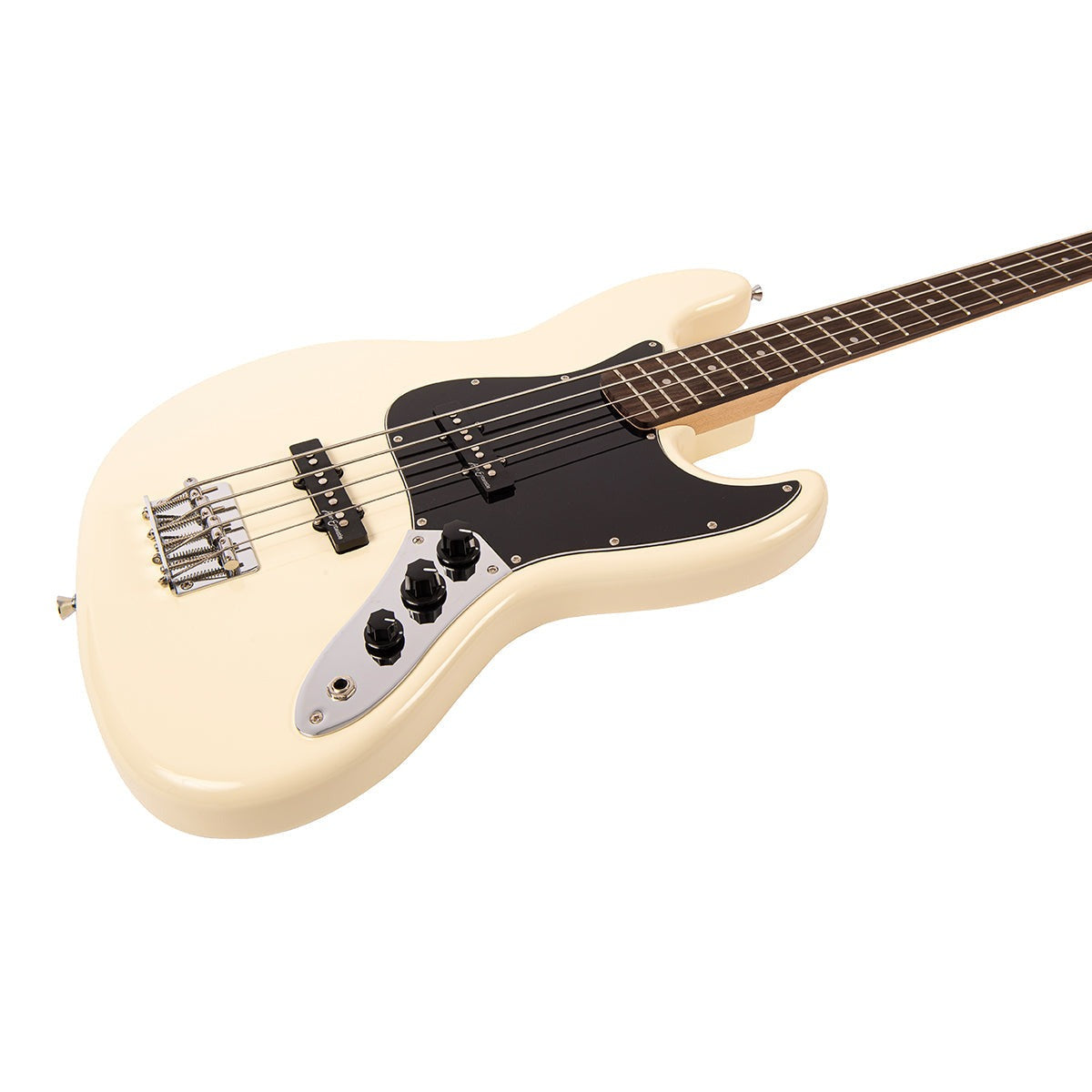 Đàn Guitar Bass Vintage V49 Coaster Series, Vintage White