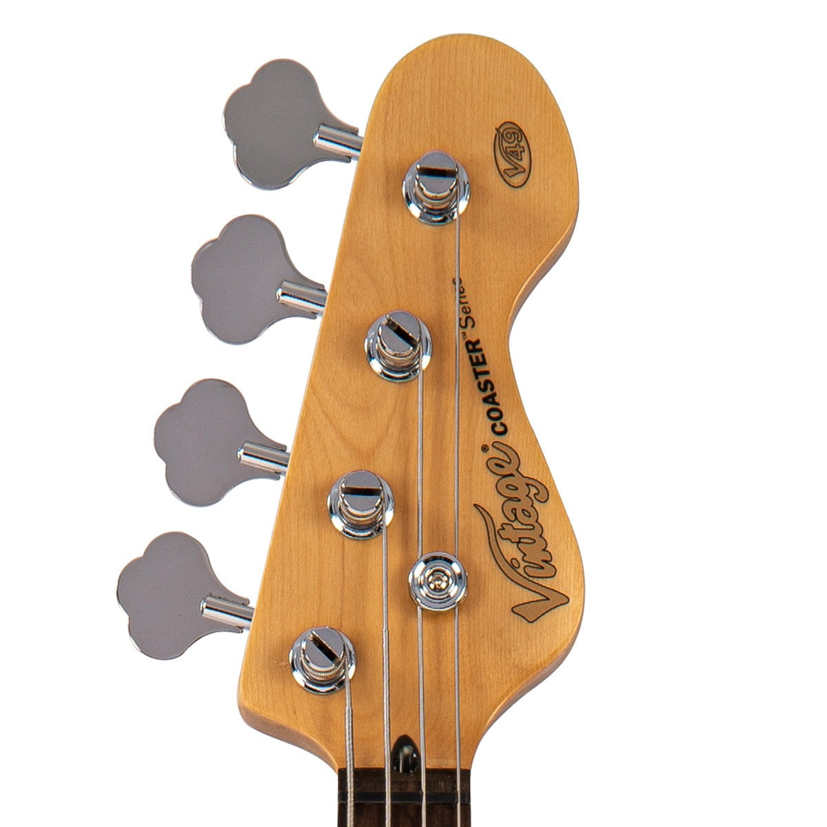 Đàn Guitar Bass Vintage V49 Coaster Series, Vintage White