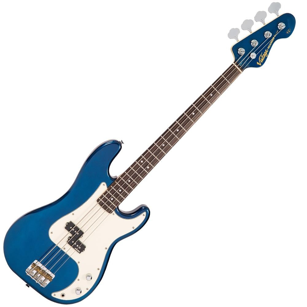 Đàn Guitar Bass Vintage V4 Reissued, Bayview Blue