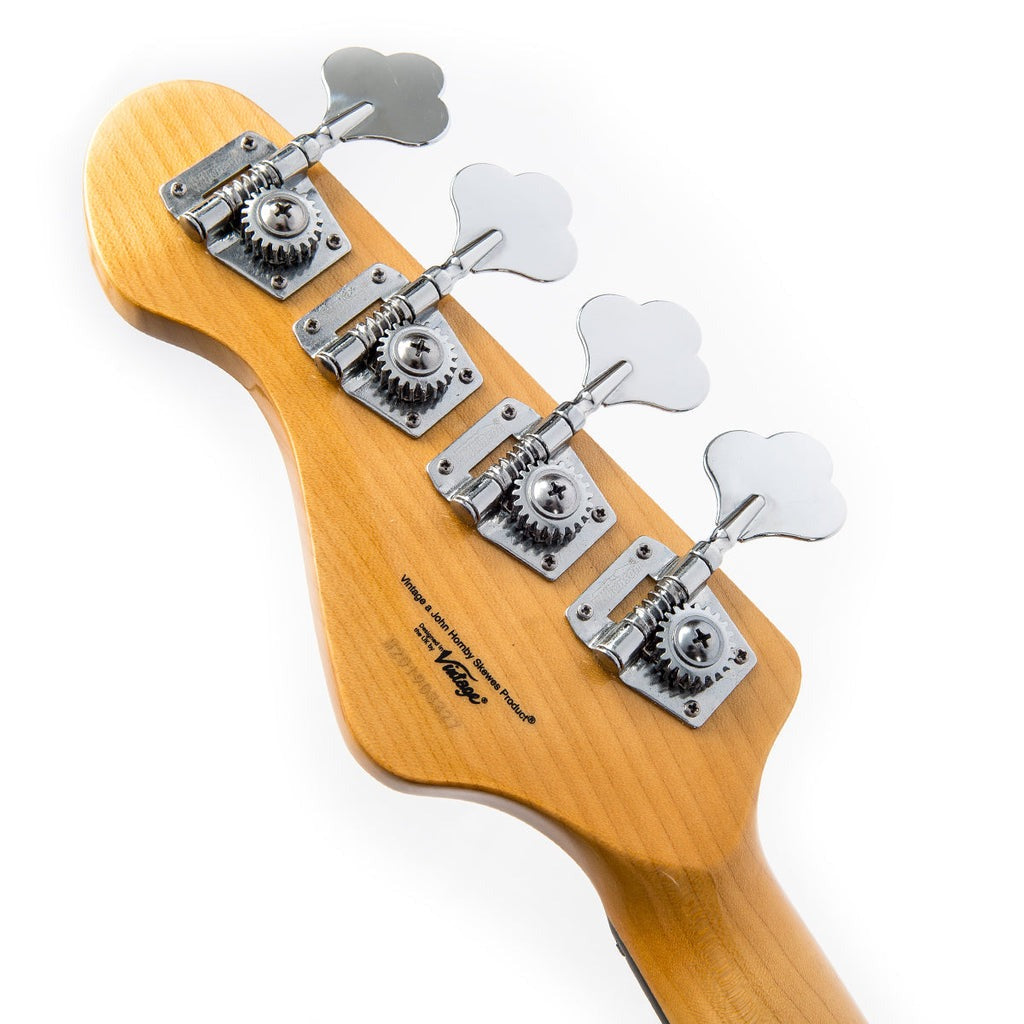 Đàn Guitar Bass Vintage V4 Reissued, Boulevard Black