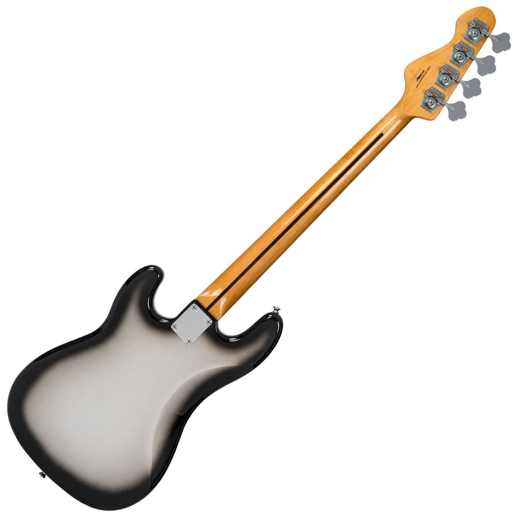 Đàn Guitar Bass Vintage V4 Reissued, Silverburst