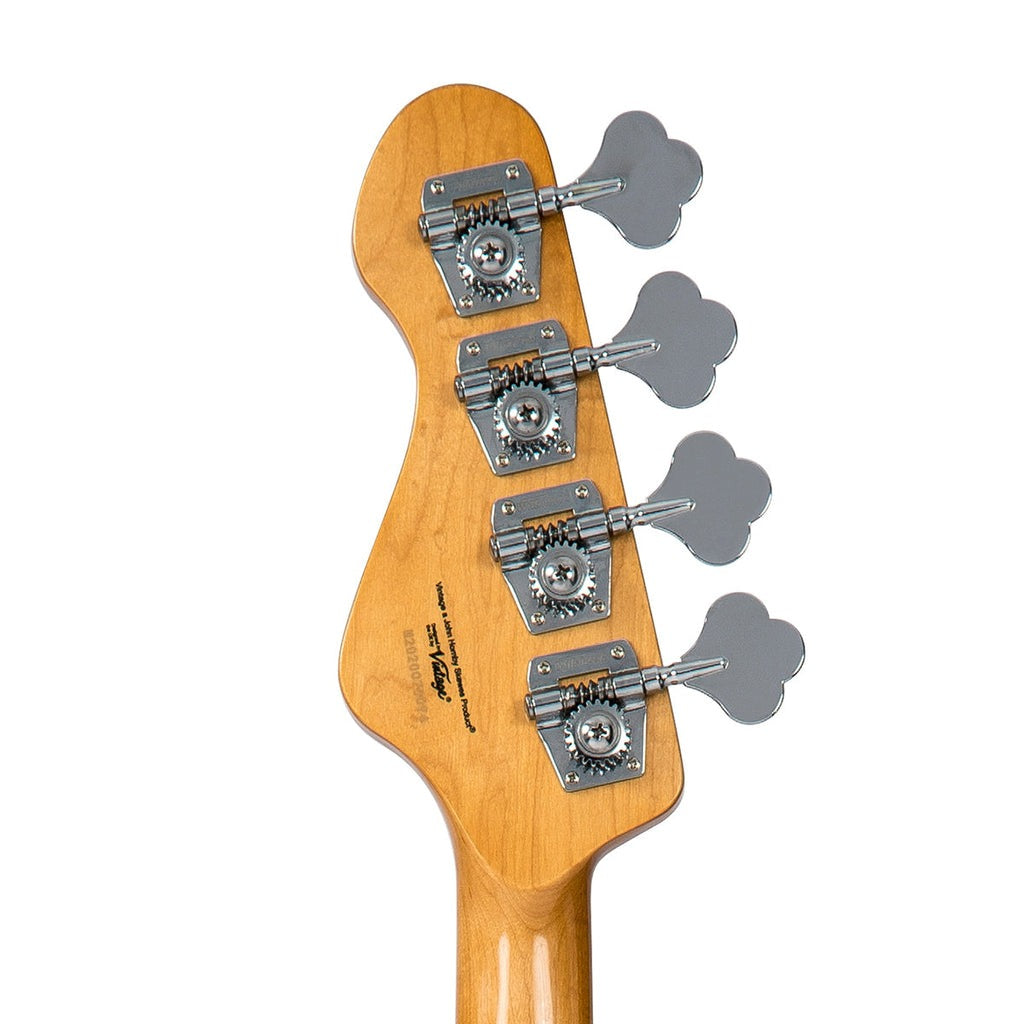 Đàn Guitar Bass Vintage V4 Reissued, Silverburst