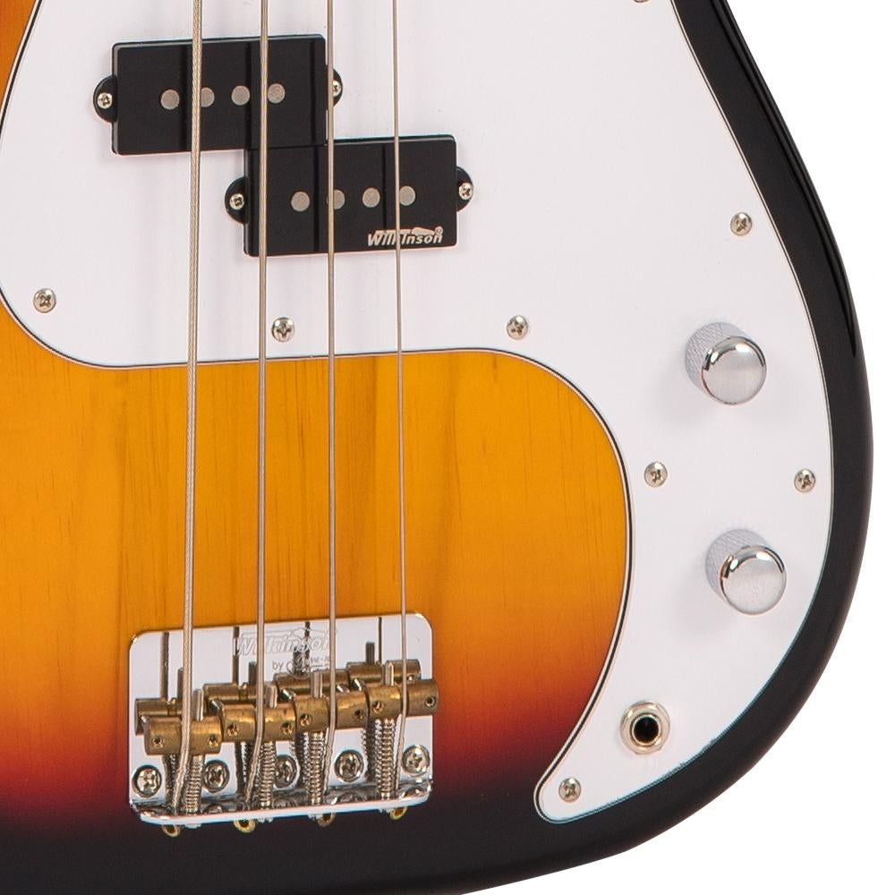 Đàn Guitar Bass Vintage V4 Reissued, Sunset Sunburst