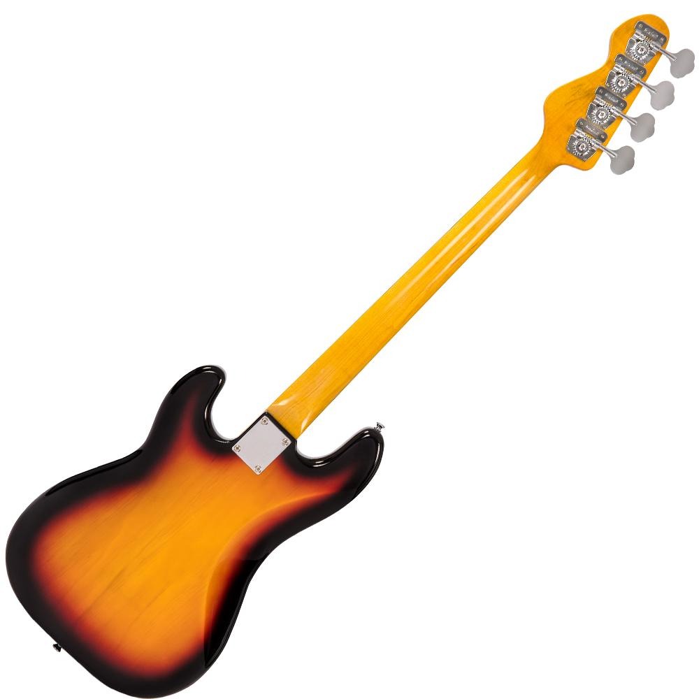 Đàn Guitar Bass Vintage V4 Reissued, Sunset Sunburst