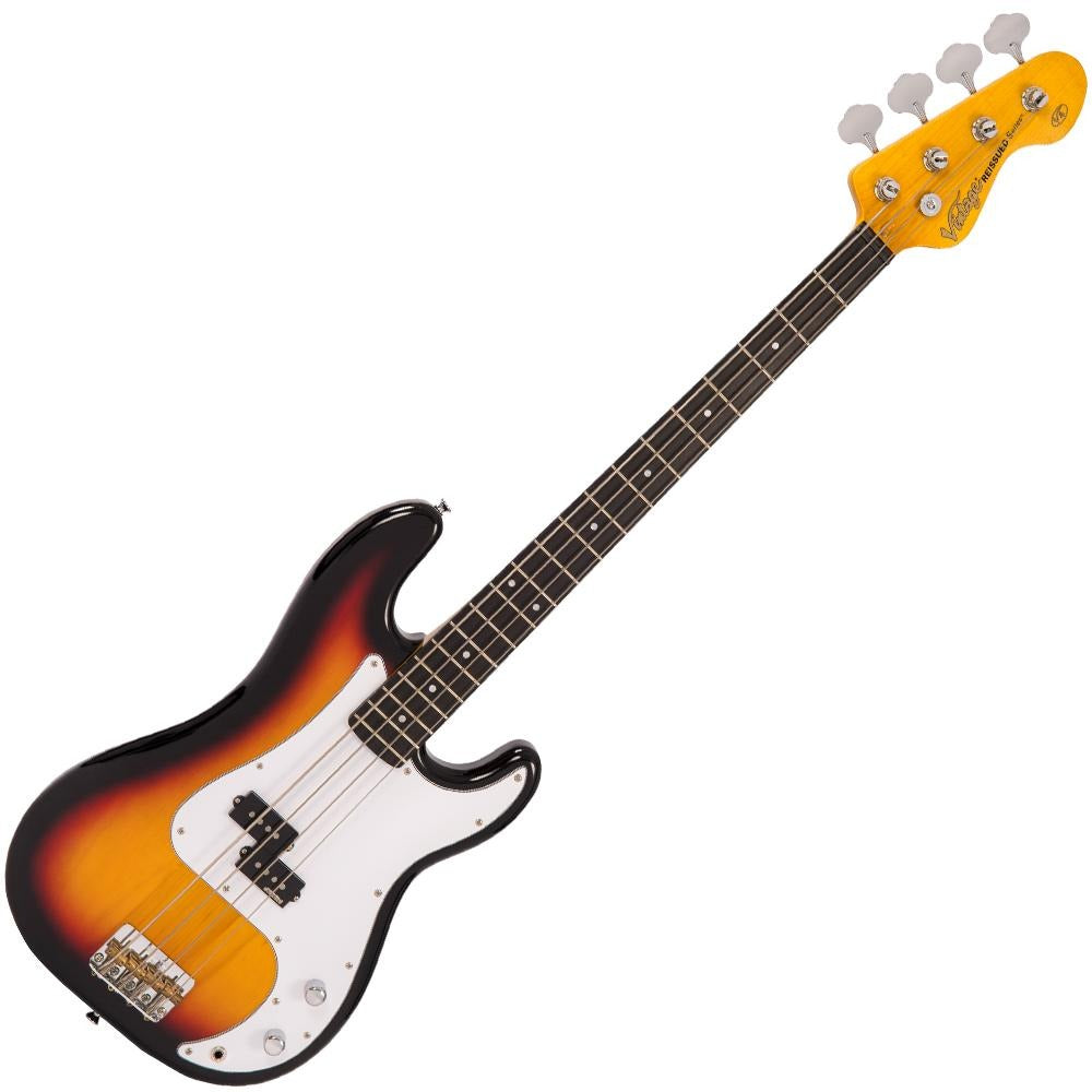 Đàn Guitar Bass Vintage V4 Reissued, Sunset Sunburst