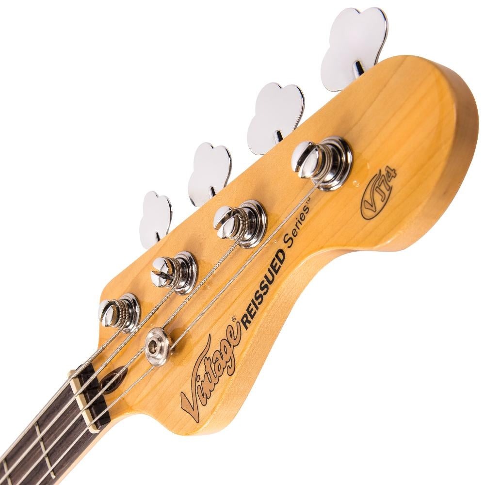 Đàn Guitar Bass Vintage VJ74 ReIssued Bass, Boulevard Black