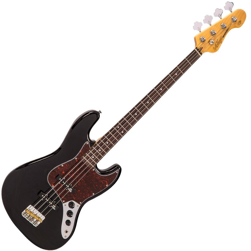 Đàn Guitar Bass Vintage VJ74 ReIssued Bass, Boulevard Black