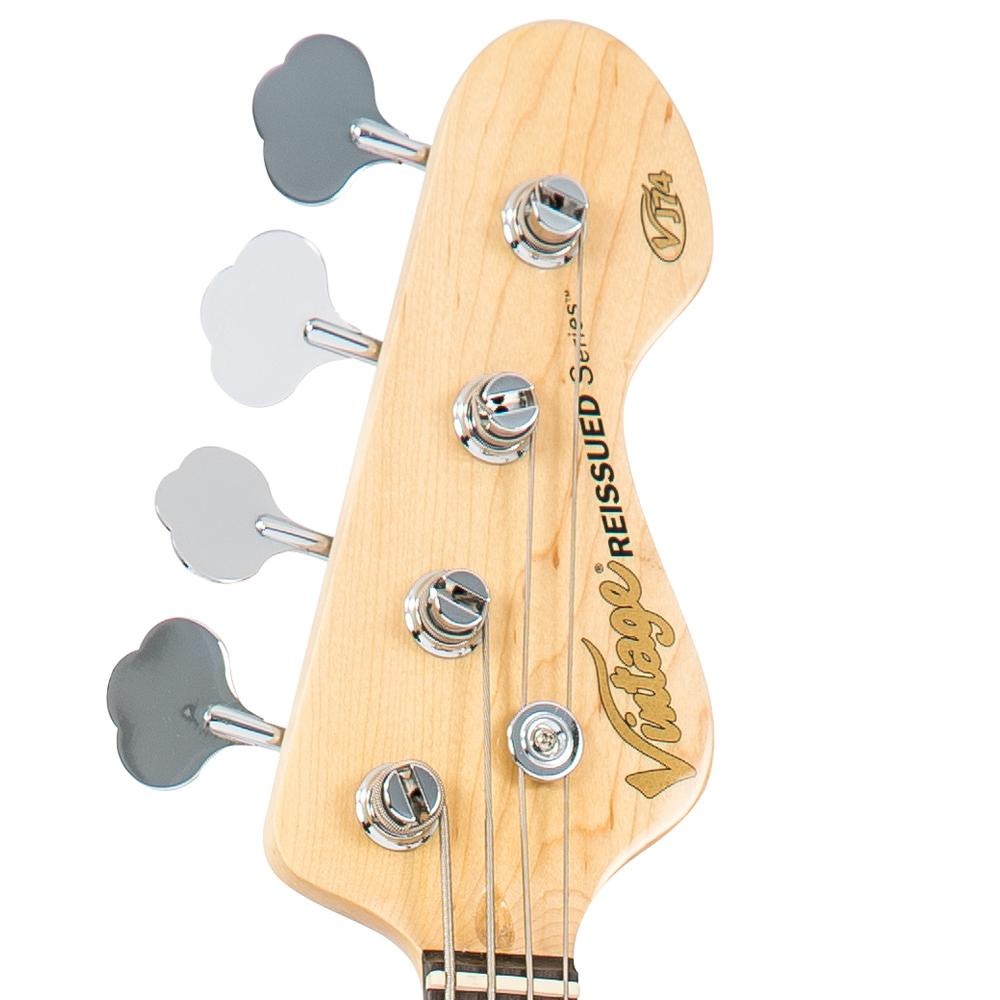 Đàn Guitar Bass Vintage VJ74 ReIssued Bass, Candy Apple Red