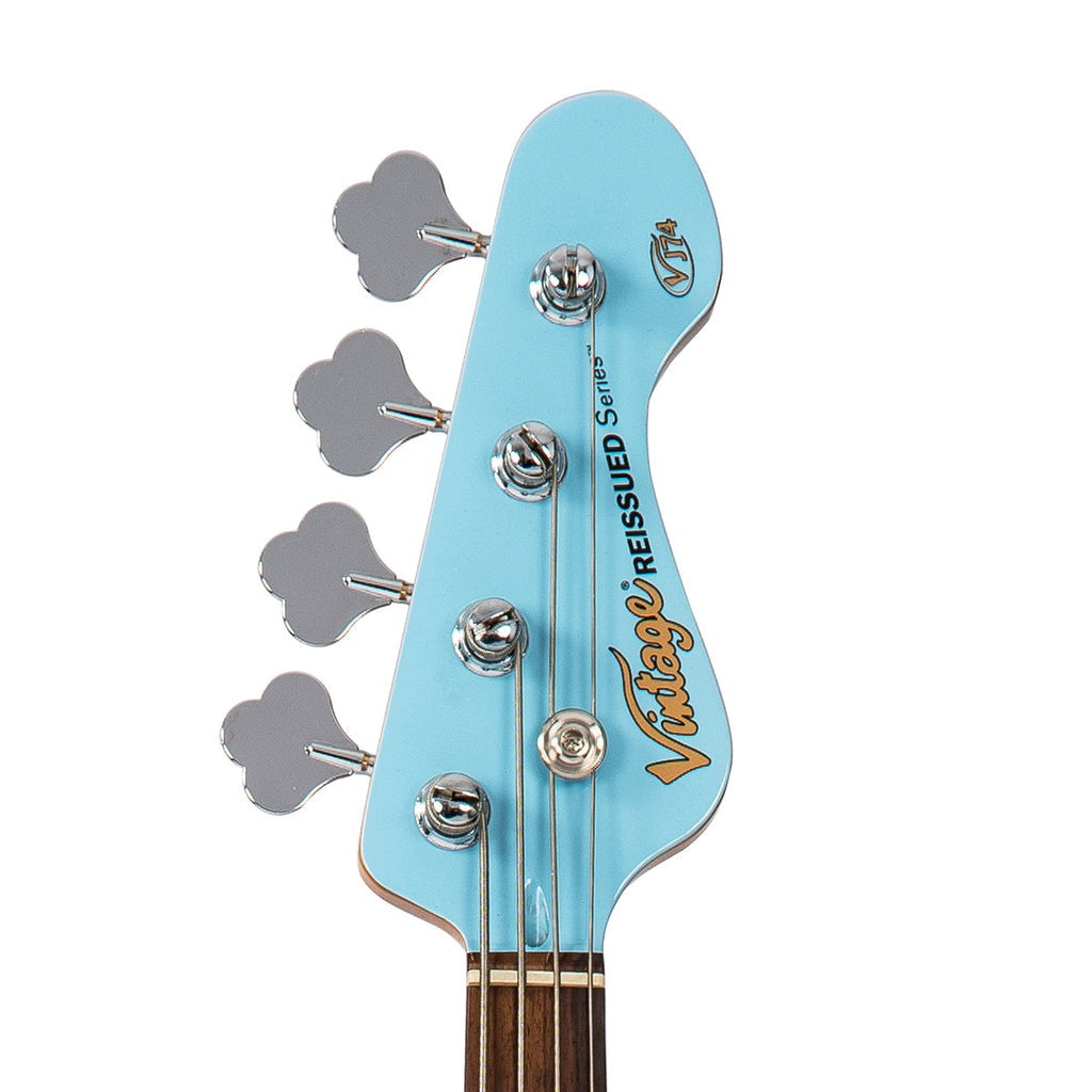Đàn Guitar Bass Vintage VJ74 ReIssued Bass, Laguna Blue