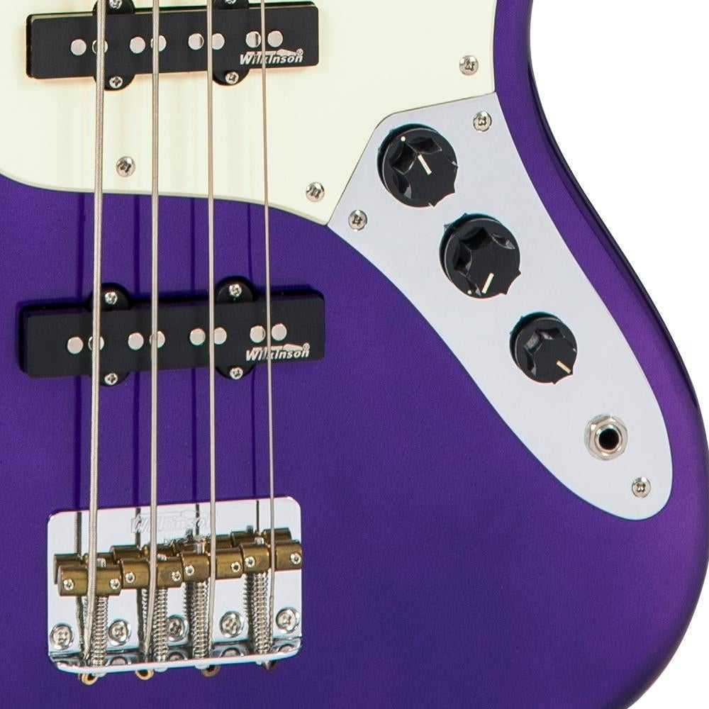 Đàn Guitar Bass Vintage VJ74 ReIssued Bass, Purple