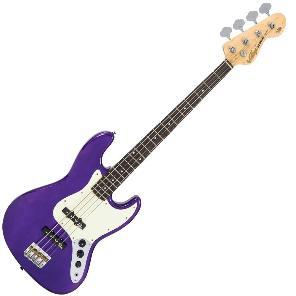 Đàn Guitar Bass Vintage VJ74 ReIssued Bass, Purple