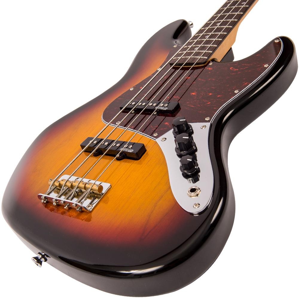 Đàn Guitar Bass Vintage VJ74 ReIssued Bass, Sunset Sunburst