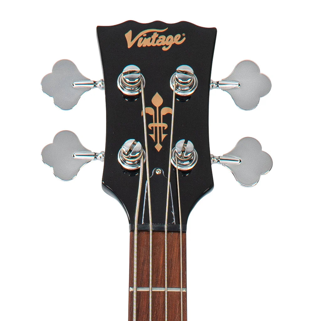 Đàn Guitar Bass Vintage VS4 ReIssued, Boulevard Black