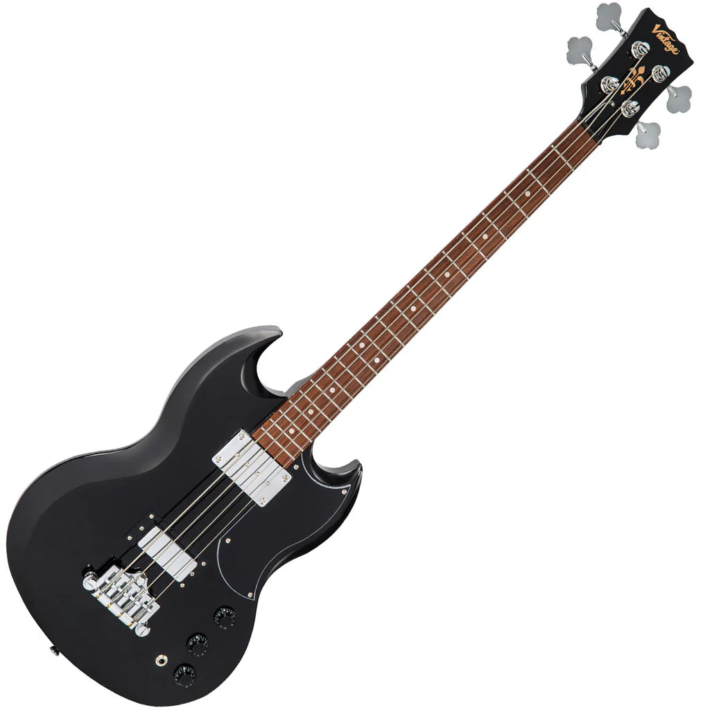 Đàn Guitar Bass Vintage VS4 ReIssued, Boulevard Black