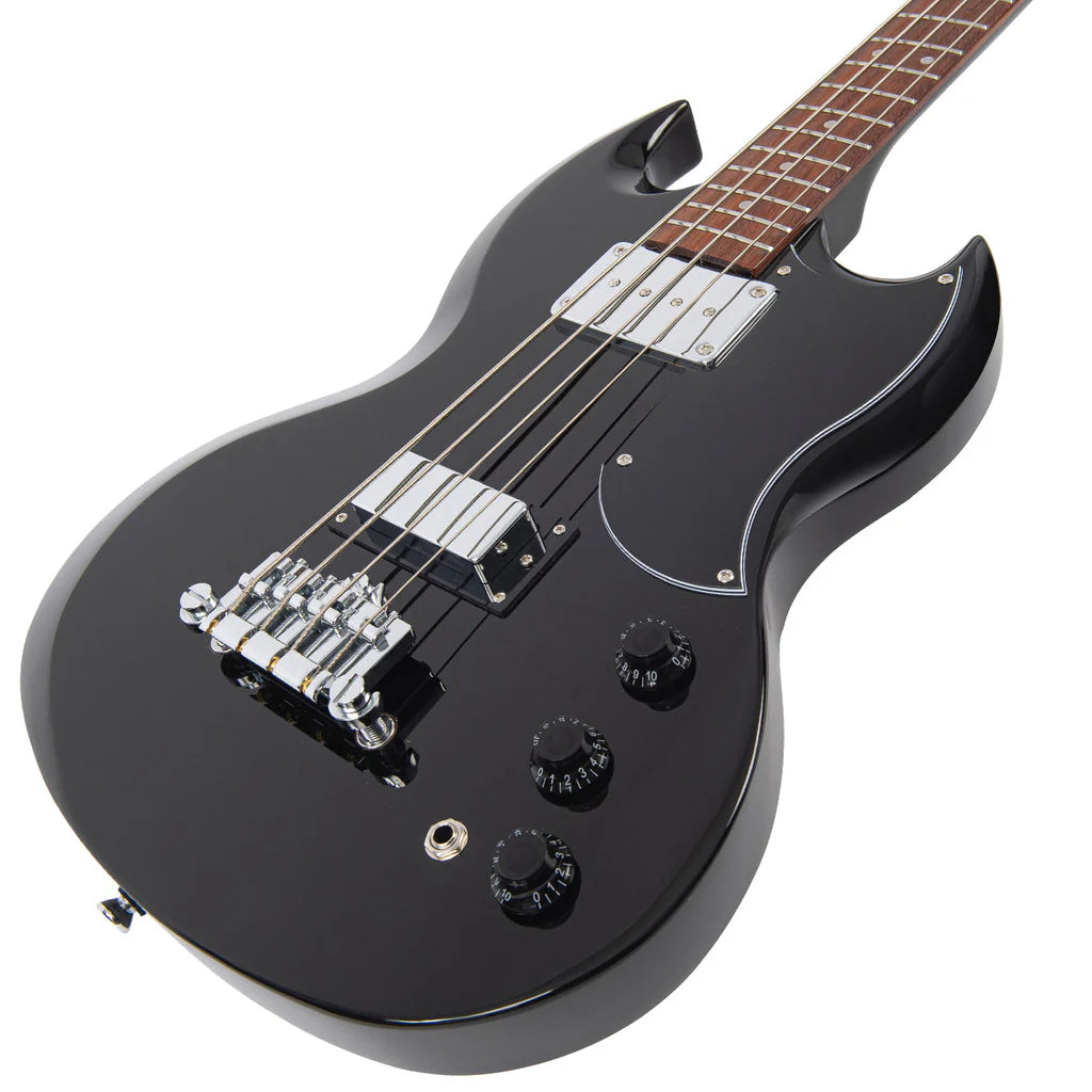 Đàn Guitar Bass Vintage VS4 ReIssued, Boulevard Black