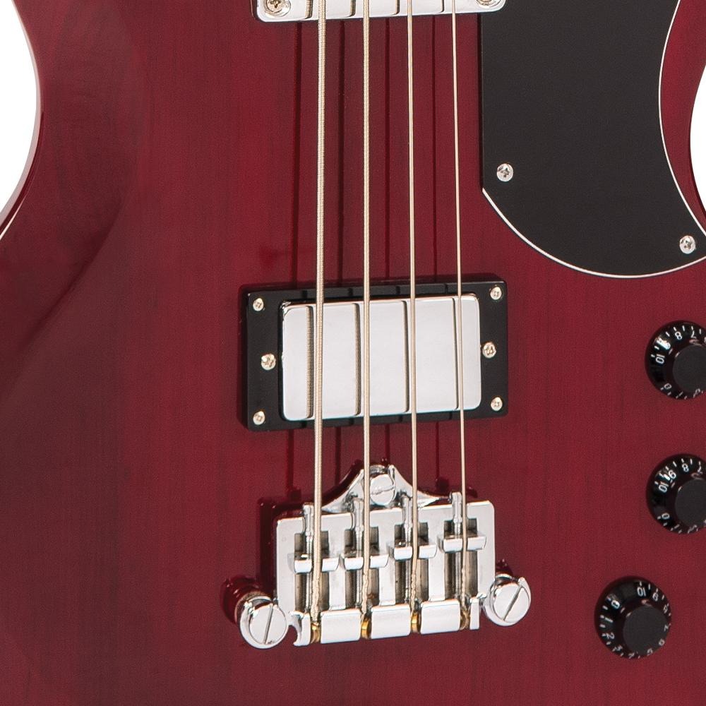 Đàn Guitar Bass Vintage VS4 ReIssued, Cherry Red