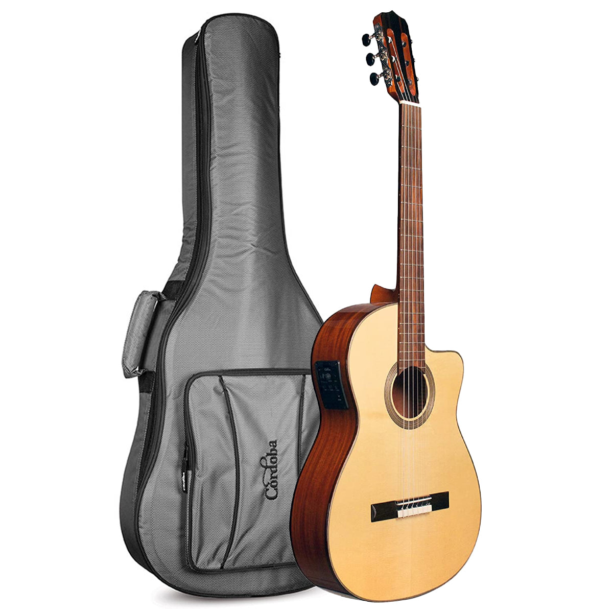 Đàn Guitar Classic Cordoba Fusion 12 Natural SP Sitka Spruce