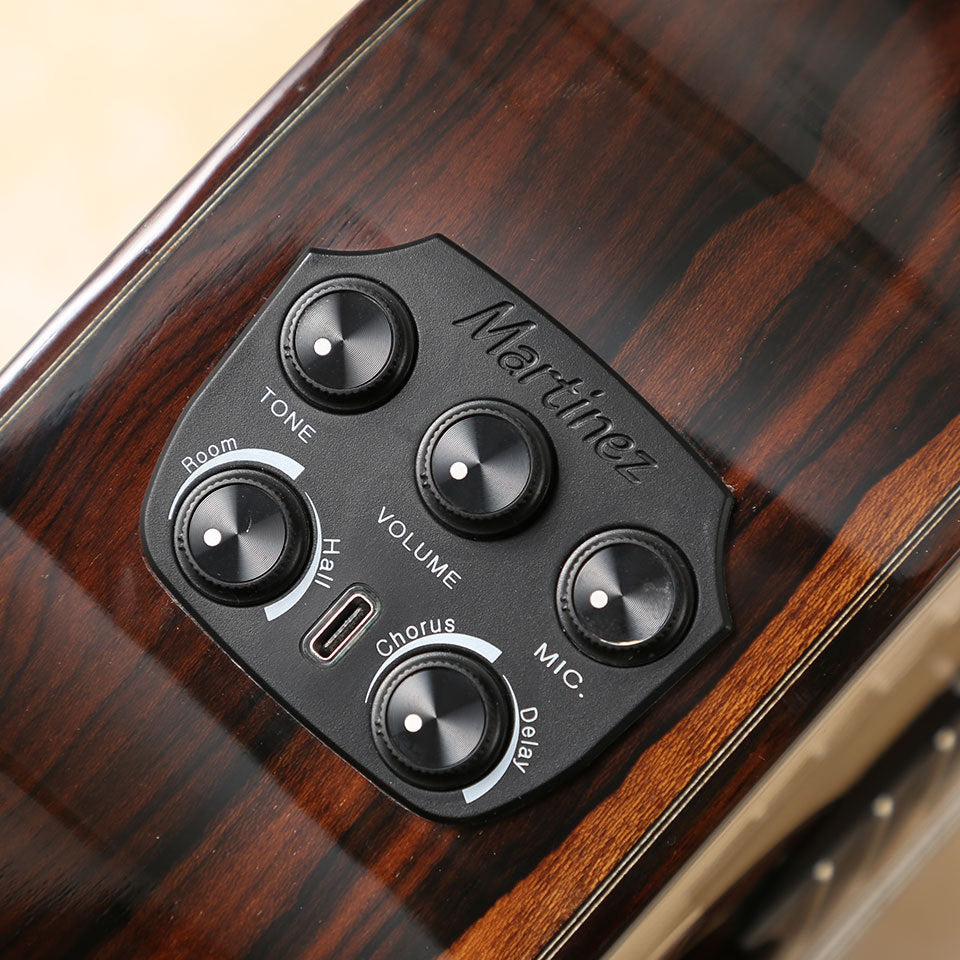 Đàn Guitar Classic Martinez MP-12 Ziricote Artist w/Bag