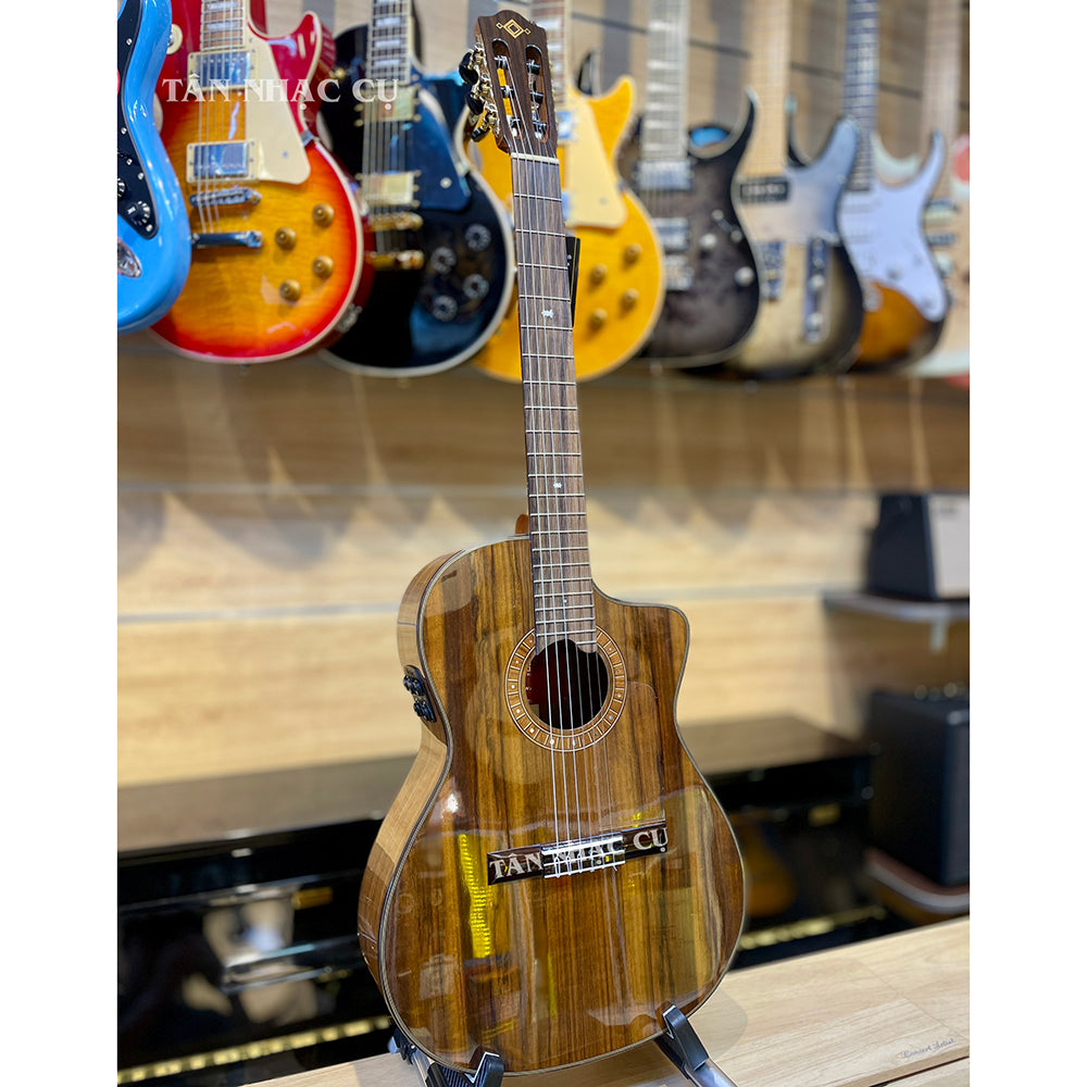 Đàn Guitar Classic Martinez MP14 Ovangkol Artist