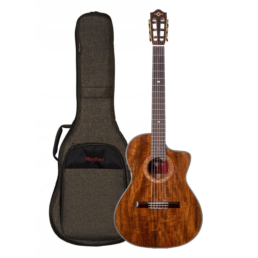 Đàn Guitar Classic Martinez MP14 Ovangkol Artist