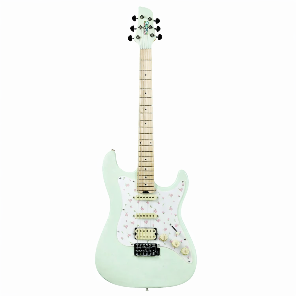 Đàn Guitar Điện Daisy Jeni E200 HSS Electric Guitar, Maple Fingerboard, Green
