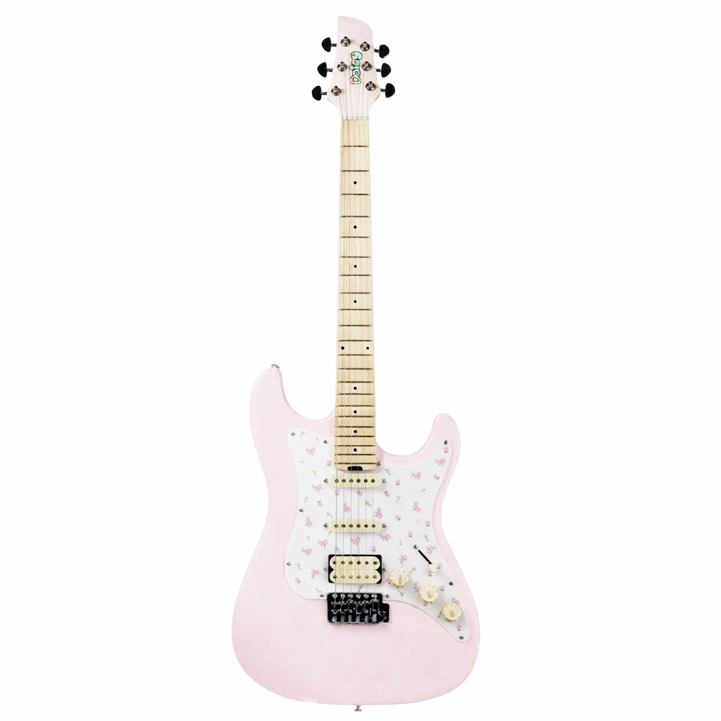 Đàn Guitar Điện Daisy Jeni E200 HSS Electric Guitar, Maple Fingerboard, Pink