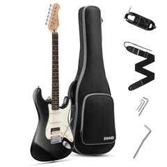 Đàn Guitar Điện Donner DST400, Black