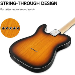 Đàn Guitar Điện Donner DTC100, Sunburst