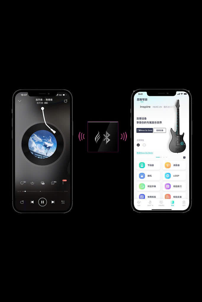 Đàn Guitar Điện Enya Inspire, Black