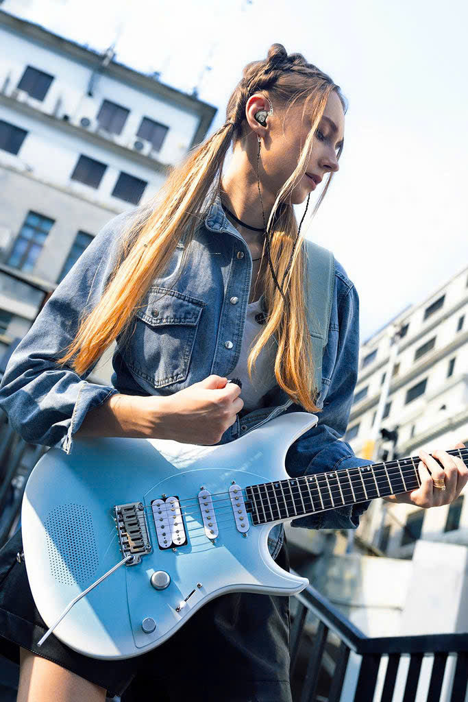 Đàn Guitar Điện Enya Inspire, Black