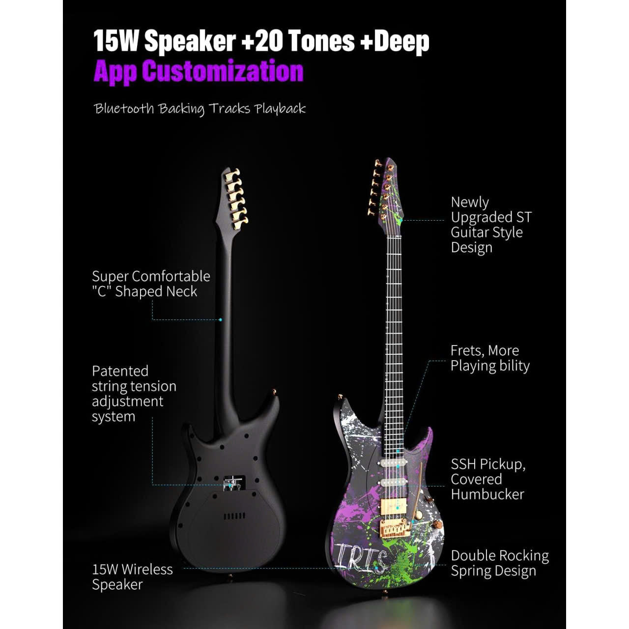 Đàn Guitar Điện Enya Inspire, Igor