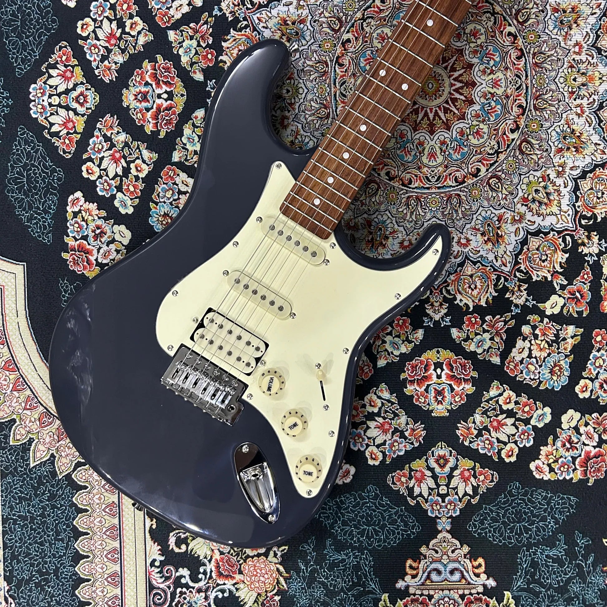 Đàn Guitar Điện Farida F2020 HSS Electric Guitar, Plantain Gray