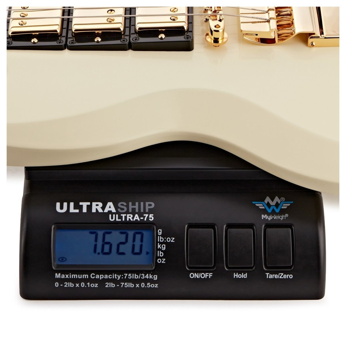 Đàn Guitar Điện Gibson 1963 Les Paul SG Custom Reissue, VOS, Classic White