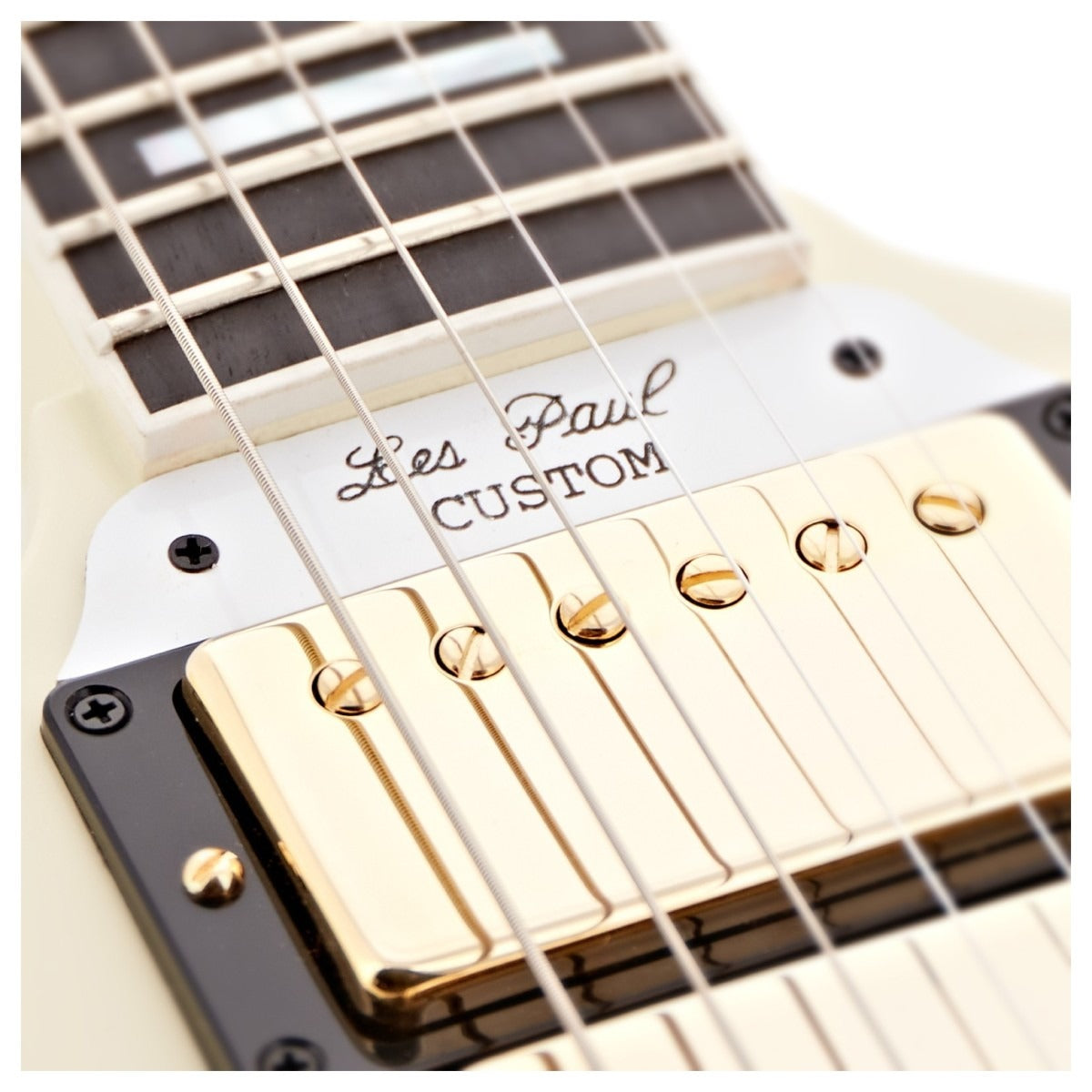 Đàn Guitar Điện Gibson 1963 Les Paul SG Custom Reissue, VOS, Classic White