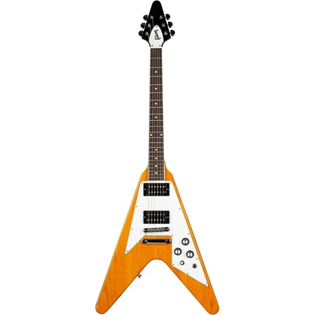 Đàn Guitar Điện Gibson 70s Flying V, Antique Natural