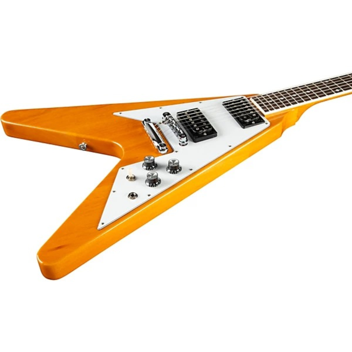 Đàn Guitar Điện Gibson 70s Flying V, Antique Natural