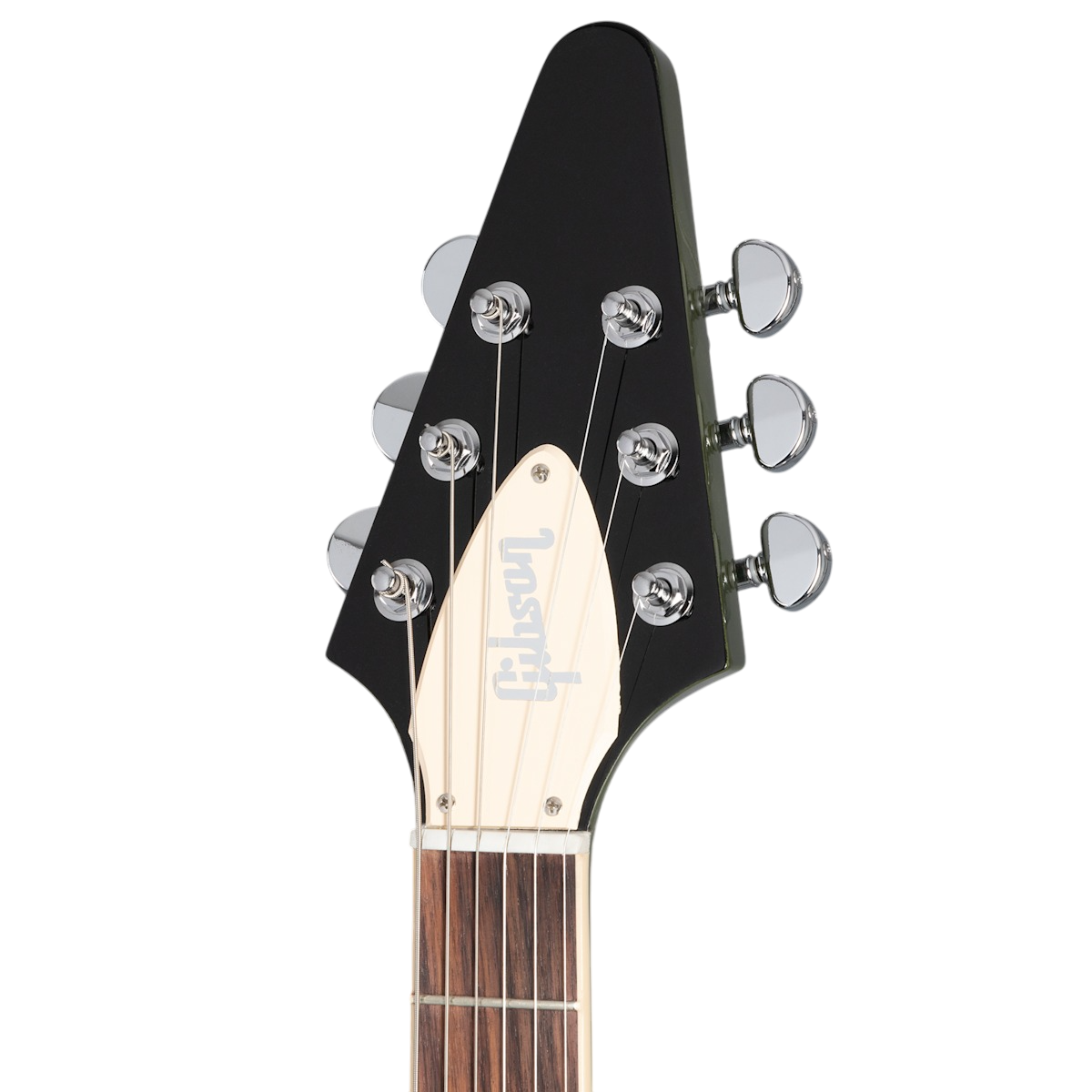 Đàn Guitar Điện Gibson 70s Flying V, Olive Drab
