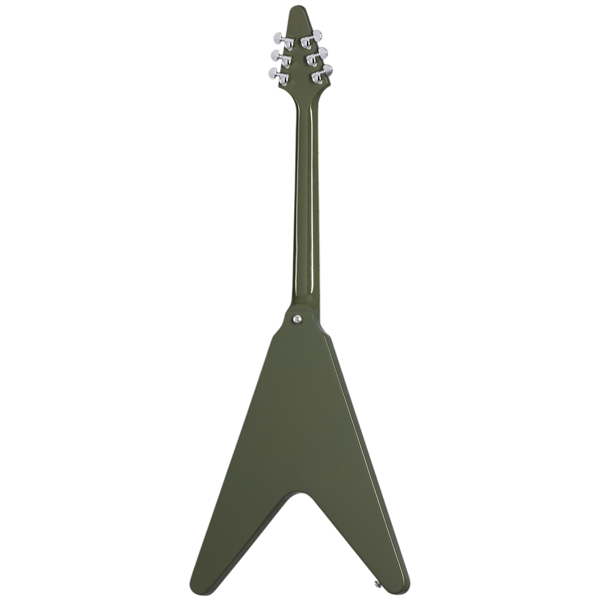Đàn Guitar Điện Gibson 70s Flying V, Olive Drab