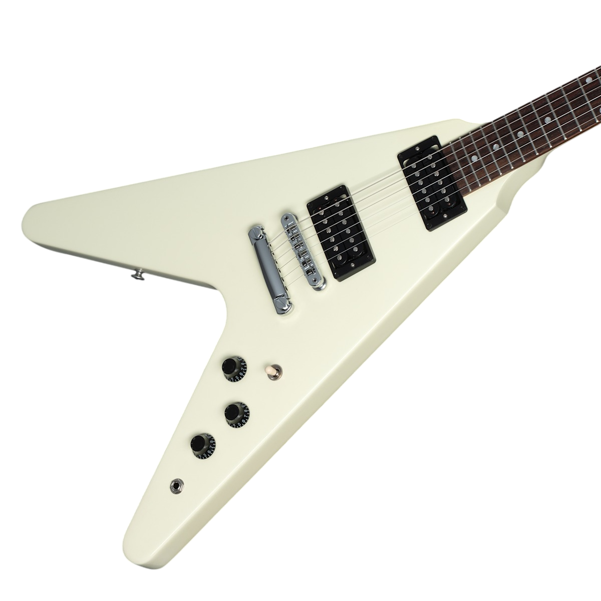 Đàn Guitar Điện Gibson 80s Flying V, Classic White