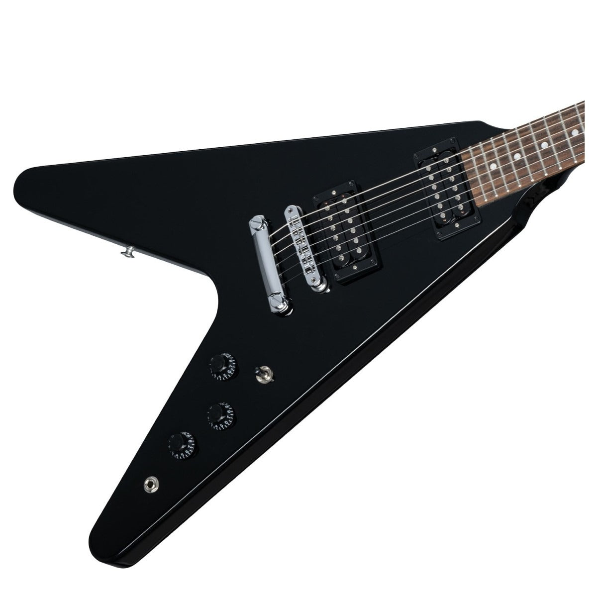 Đàn Guitar Điện Gibson 80s Flying V, Ebony