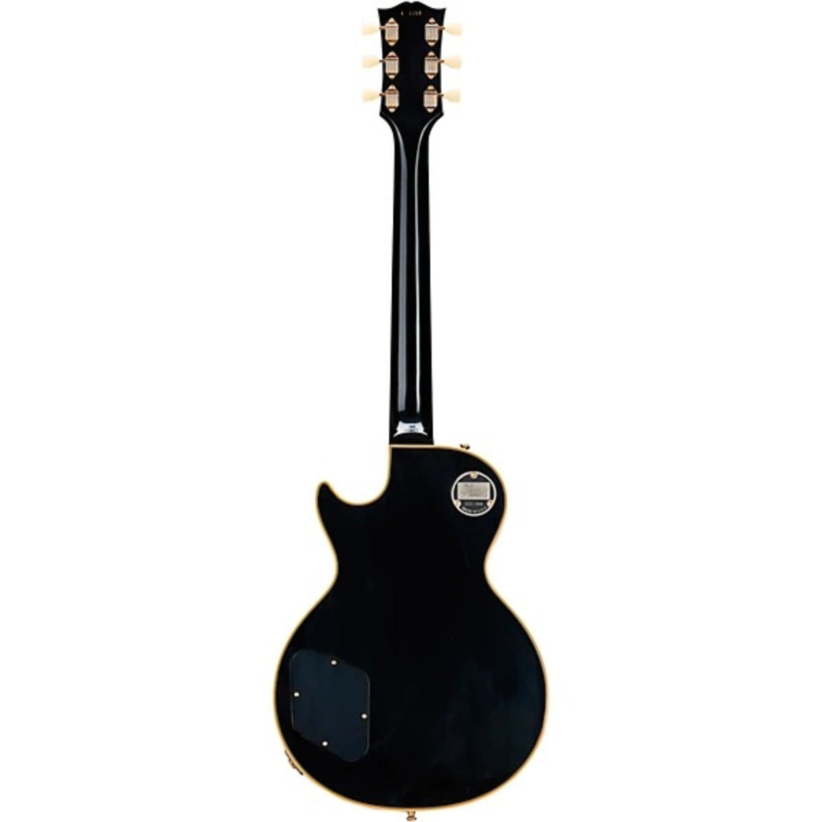 Đàn Guitar Điện Gibson Custom 1954 Les Paul Custom Staple Pickup Reissue VOS, Ebony