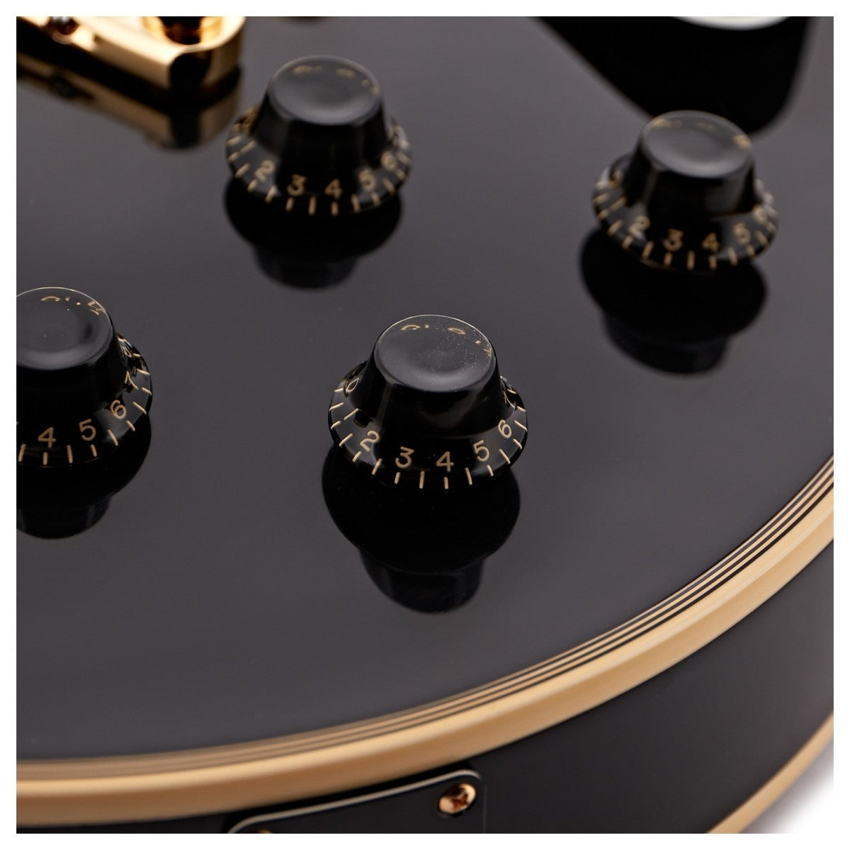 Đàn Guitar Điện Gibson Custom 1957 Les Paul Custom Reissue 3 Pickup VOS, Ebony