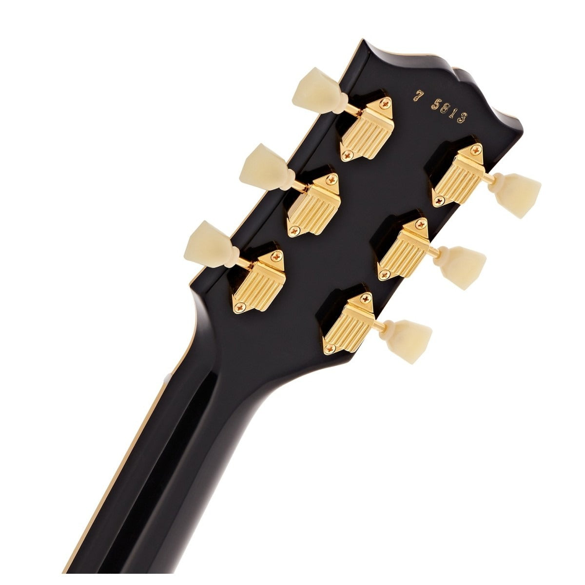 Đàn Guitar Điện Gibson Custom 1957 Les Paul Custom Reissue 3 Pickup VOS, Ebony