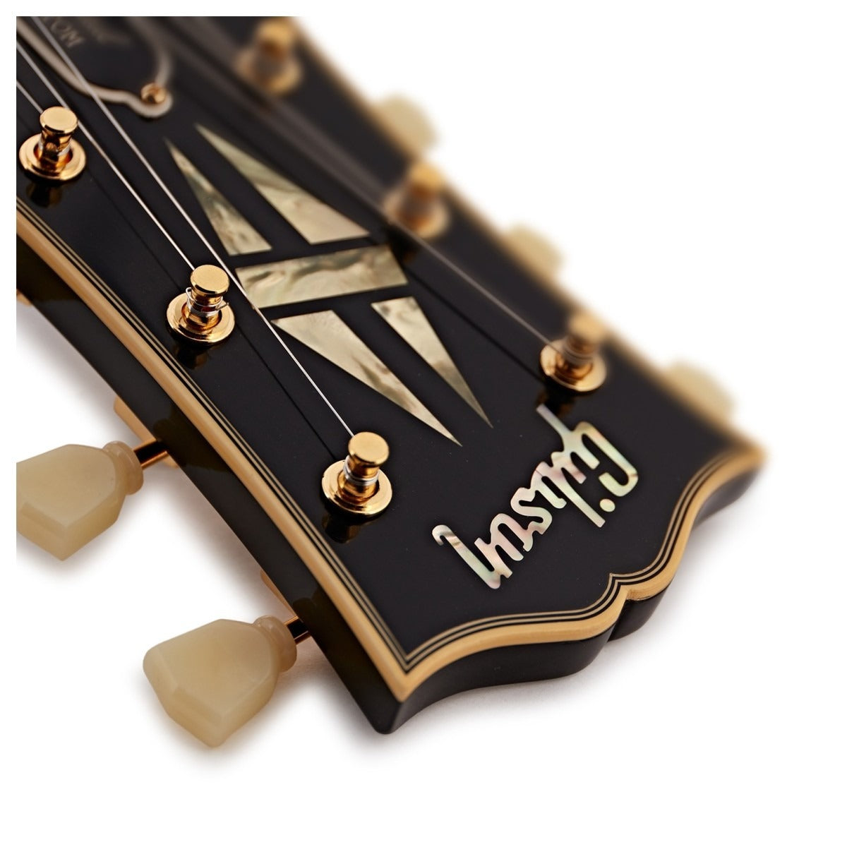 Đàn Guitar Điện Gibson Custom 1957 Les Paul Custom Reissue 3 Pickup VOS, Ebony