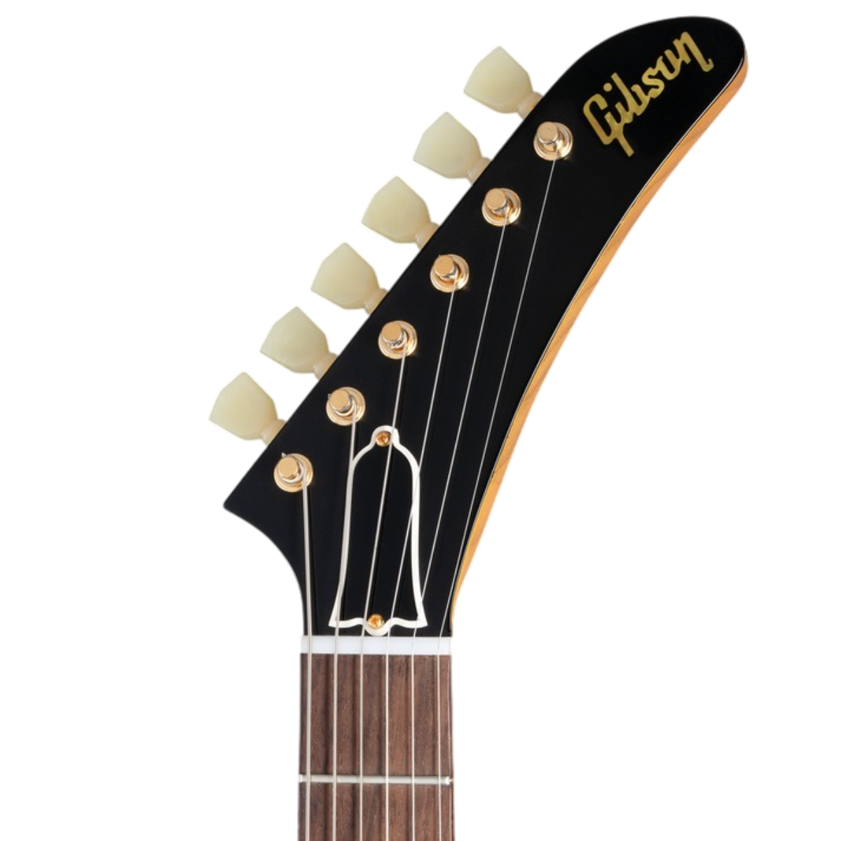 Đàn Guitar Điện Gibson Custom 1958 Korina Explorer Reissue, VOS, Natural Black